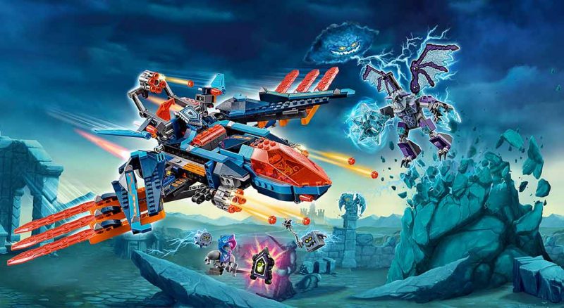 لگو جنگنده ۵۲۳ قطعه سری LEGO NEXO Knights0