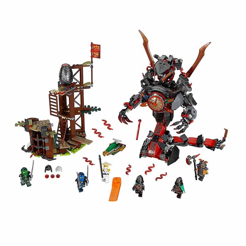 لگو مبارز آهنی ۷۰۴ قطعه سری LEGO Ninjago
