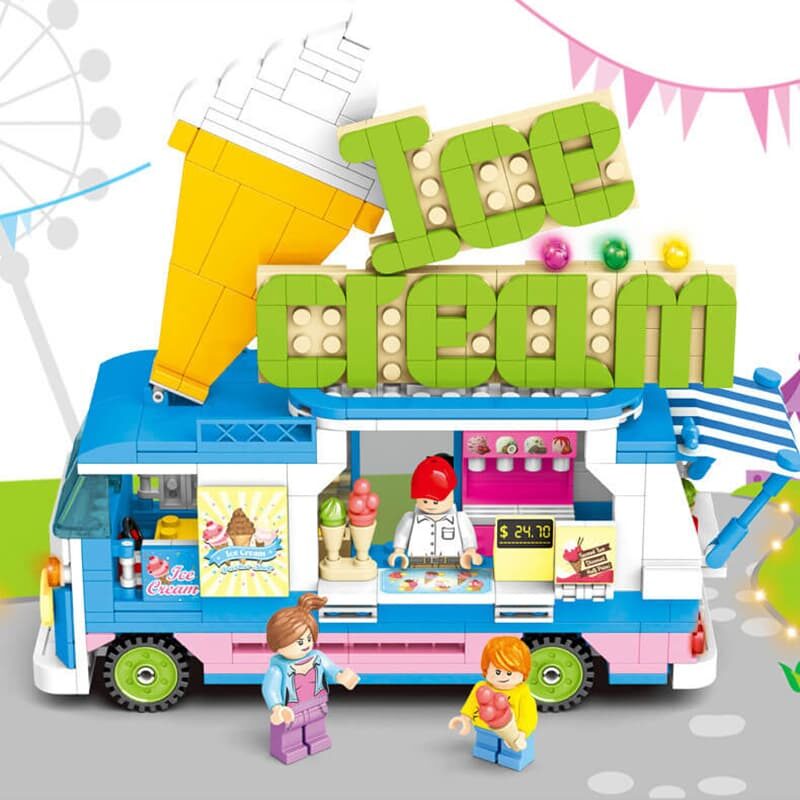 خرید اینترنتی لگو ون بستنی فروشی 453 قطعه سمبو 601300 2